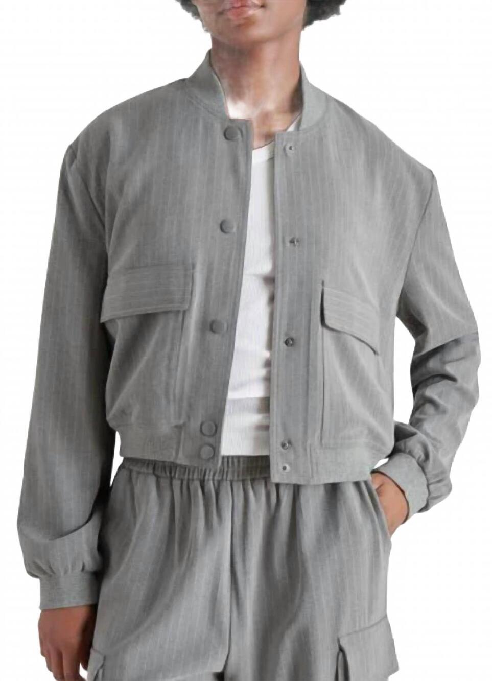 NEW STEVE MADDEN ardine jacket in grey